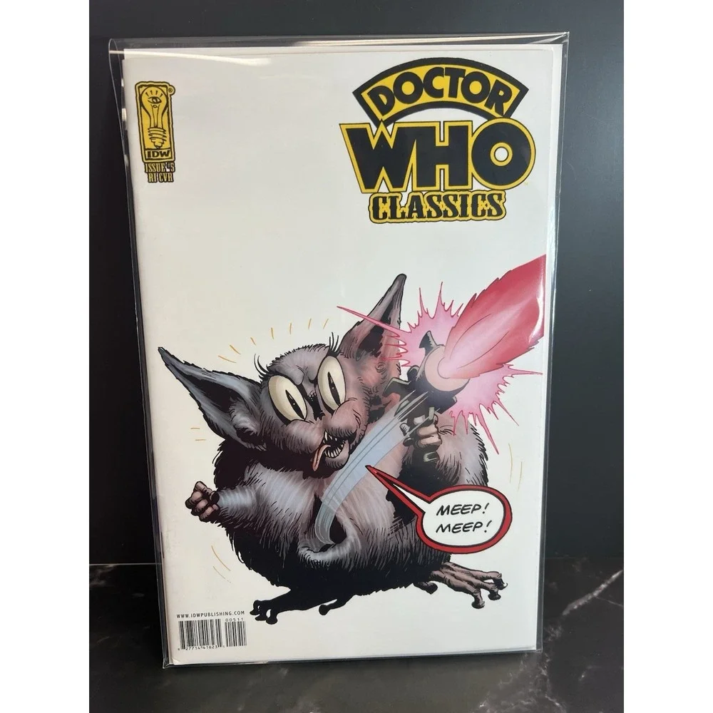 Doctor Who Classics #5‎ (2008, IDW) Retro Variant Meep Very Nice
